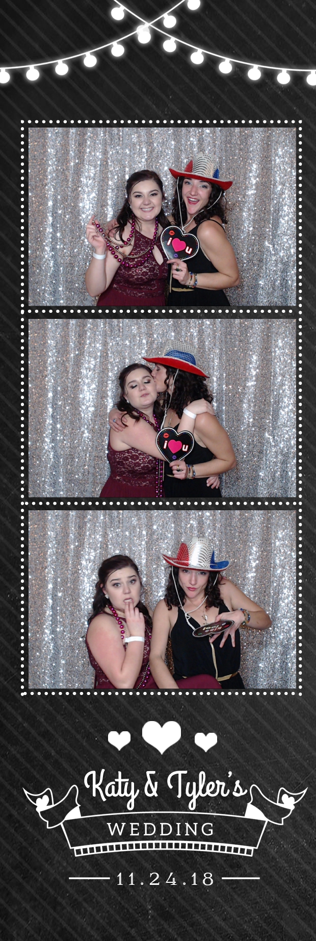 Katy and Tyler's wedding  | View more photos from the event at gallery.photoboothbillings.com/u/PhotoBoothBillings/Katy-and-Tylers-wedding